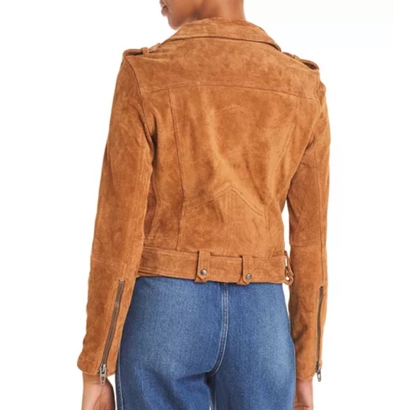 Like New Suede Moto Jacket - Picture 14 of 16